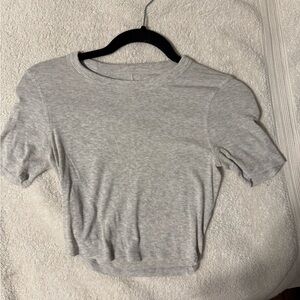 Lululemon cropped hold tight t-shirt